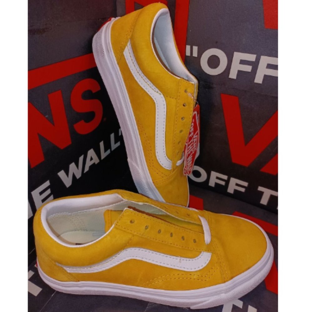 VANS Old Skool Pig Suede Mango Mojito/True White Men's 4/Women's 5.5 VN0A4BV5V77